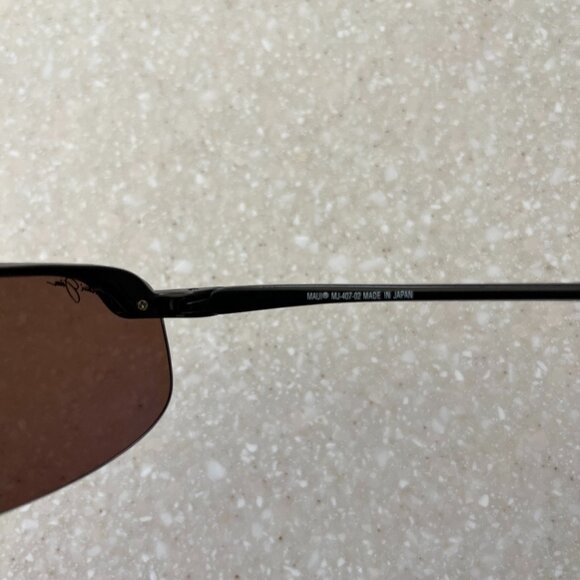 Maui Jim Sport Ho’okipa Polarized Black Sunglasses - Picture 4 of 7